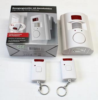 Bewegungsmelder mit Alarmfunktion